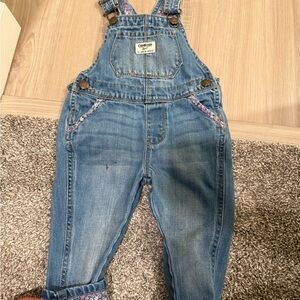 OshKosh B'gosh Light Blue Denim Overalls